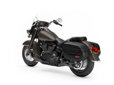 3M 2080 Satin Gold Dust Black Motorcycle Vinyl Wraps