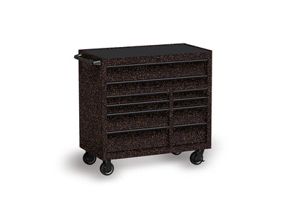 3M™ 2080 Satin Gold Dust Black Tool Cabinet Wraps