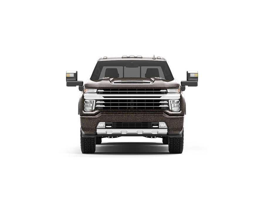 3M 2080 Satin Gold Dust Black DIY Truck Wraps