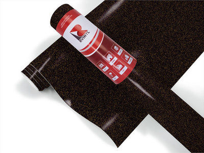 3M 2080 Satin Gold Dust Black Boat Wrap Color Film