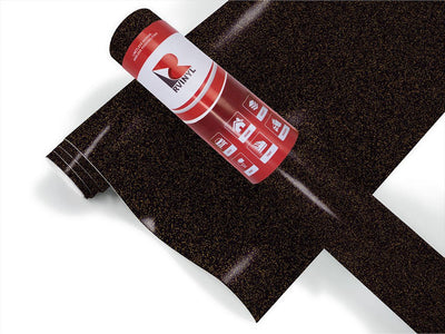 3M 2080 Satin Gold Dust Black Ranget Wrap Color Film