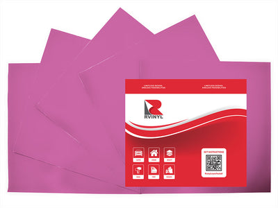 3M 3630 Pink Craft Vinyl Sheet Pack