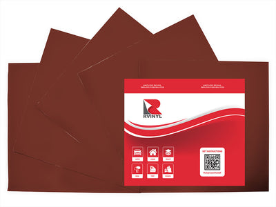 3M 3630 Light Rust Brown Craft Vinyl Sheet Pack