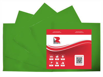 3M 3630 Lime Green Craft Vinyl Sheet Pack