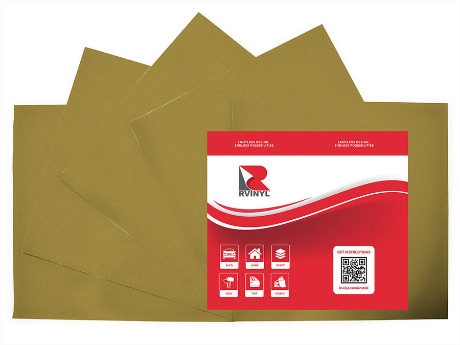 3M 3630 Gold Nugget Craft Vinyl Sheet Pack