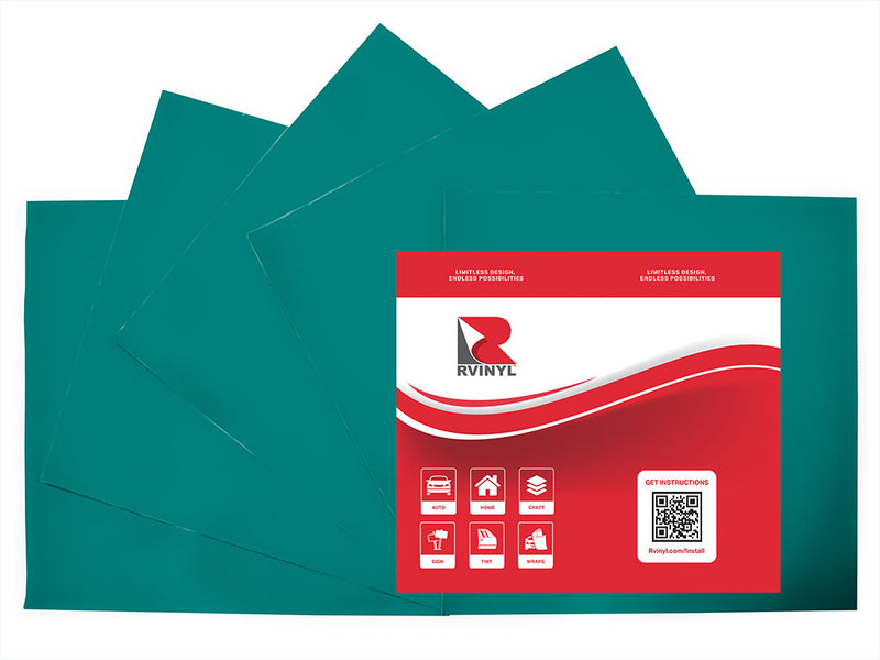3M 3630 Turquoise Craft Vinyl Sheet Pack