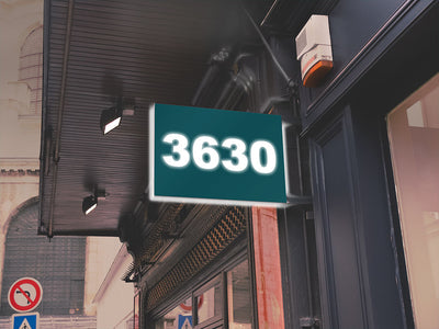 3M Scotchcal 3630 Teal Green Translucent Building Sign Vinyl