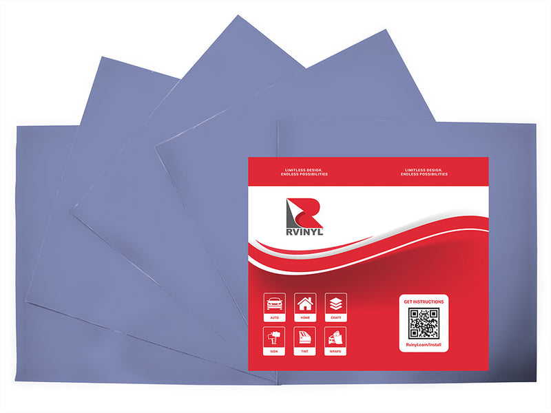 3M 3630 Evening Blue Craft Vinyl Sheet Pack