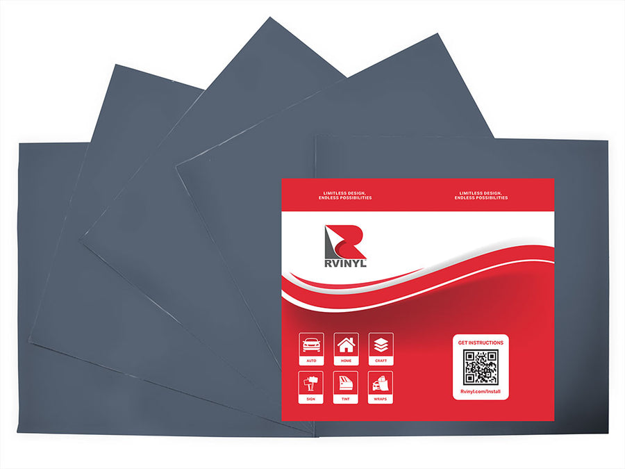3M 3630 Slate Grey Craft Vinyl Sheet Pack