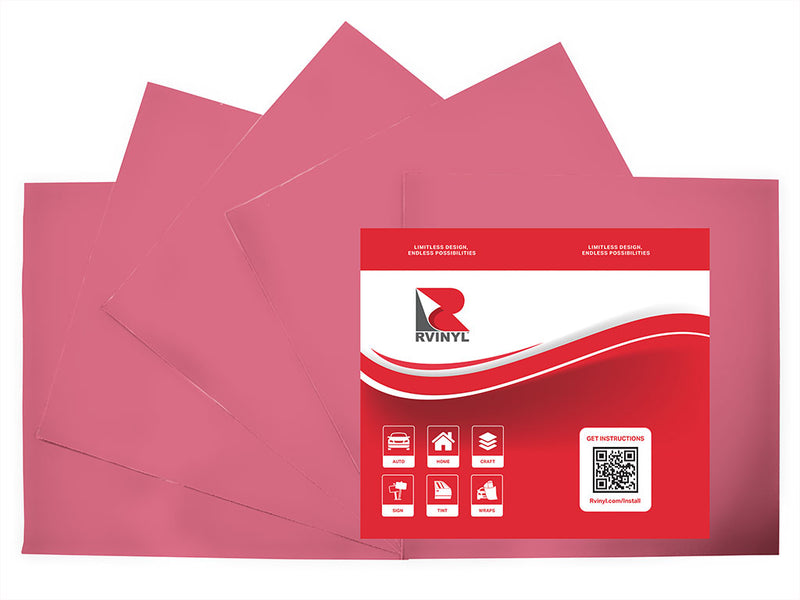 3M 3630 Rose Mauve Craft Vinyl Sheet Pack