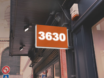 3M Scotchcal 3630 Kumquat Orange Translucent Building Sign Vinyl