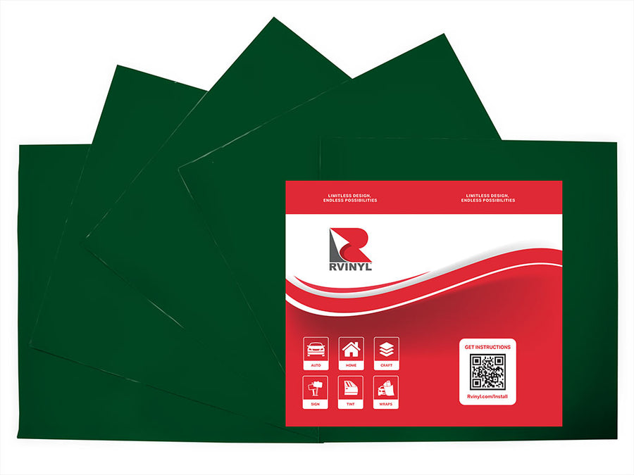 3M 3630 Holly Green Craft Vinyl Sheet Pack