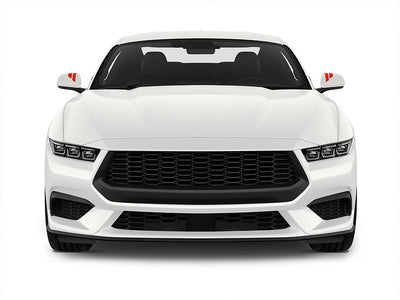 3M Light Red Double Round Mirror Stripe Graphic