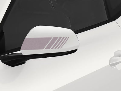 3M Silver Fading Stripe Side View Mirror Sticker