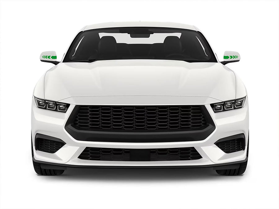 3M Bright Green Arrow Mirror Stripe Graphic