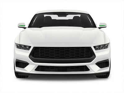 3M Bright Green Hexagon Mirror Stripe Graphic