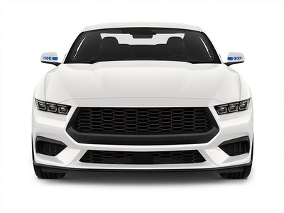 3M Azure Blue Arrow Mirror Stripe Graphic