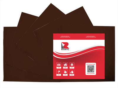 3M 50 Brown Graphics Craft Vinyl Sheet Pack