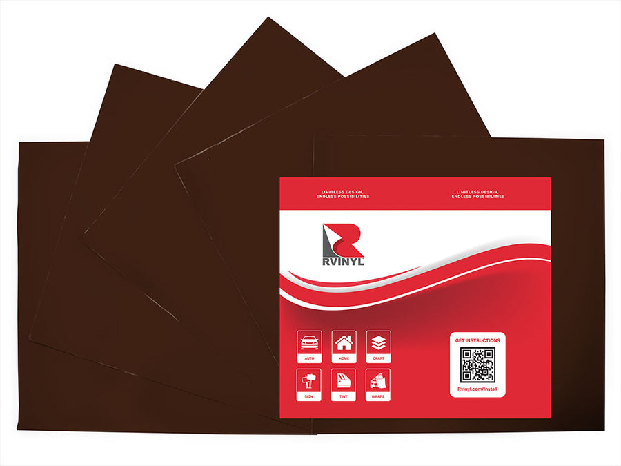 3M 50 Brown Graphics Craft Vinyl Sheet Pack
