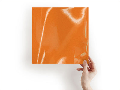 Orange Reflective Craft Sheets