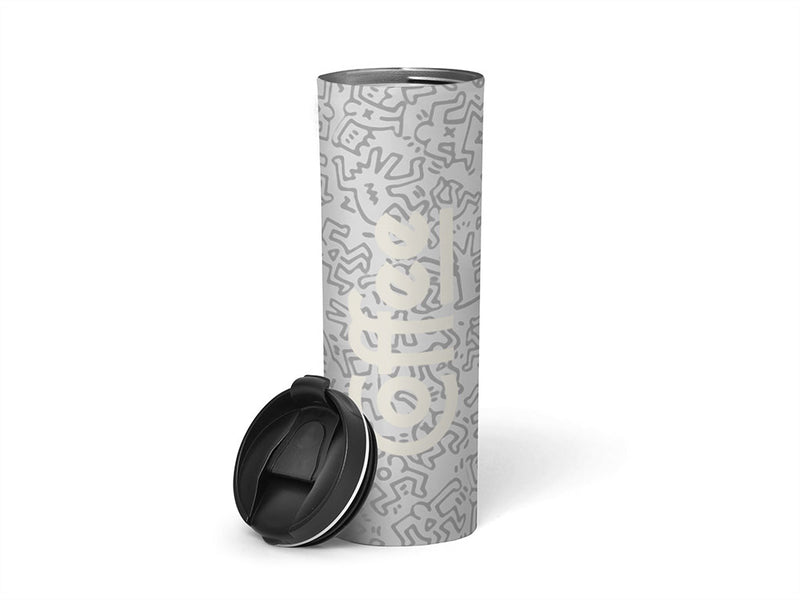 3M 7125 Transparent Water Bottle DIY Stickers