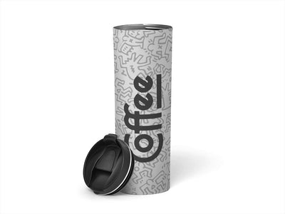 3M 7125 Matte Black Water Bottle DIY Stickers