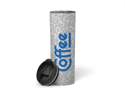3M 7125 Intense Blue Water Bottle DIY Stickers