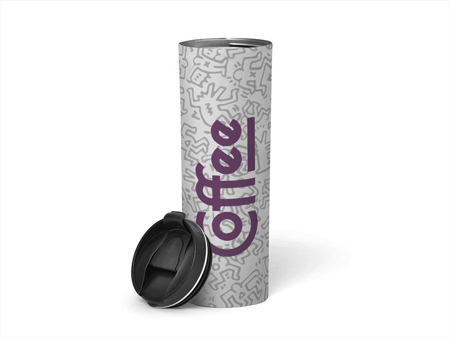 3M 7125 Purple Water Bottle DIY Stickers