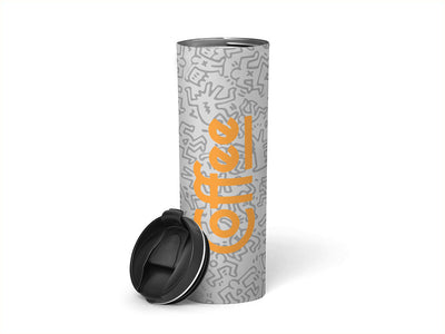 3M 7125 Apricot Water Bottle DIY Stickers