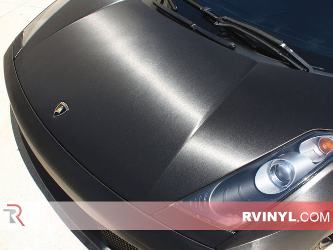 Brushed Black Metallic Wrap