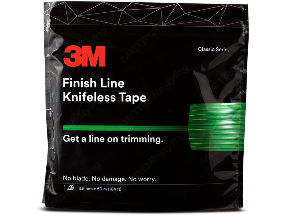 Knifeless tape and finishing tools