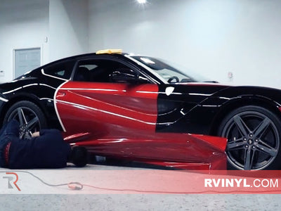 3M™ Vinyl Wrap Film Series 2080 - Gloss Dragon Fire Red