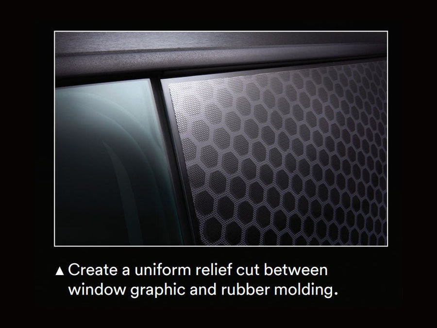3M Knifeless Perf Line Tape For Cutting Around Rubber Moldings