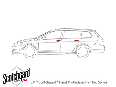 3M Scotchgard Pro Series Door Handle Protection Wraps