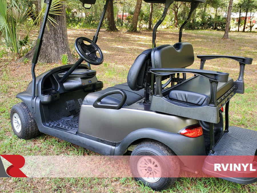 3M 2080 Series Satin Dark Gray Golf Cart Wrap