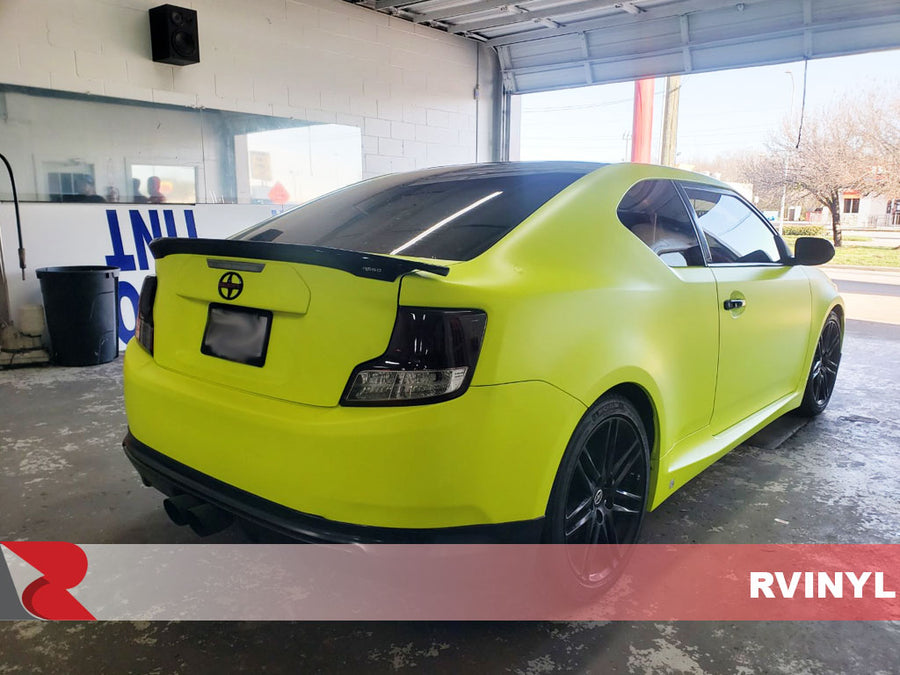 3M 1080 Satin Neon Fluorescent Yellow Rear Wrap