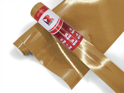 Rich Gold Reflective Craft Vinyl Roll