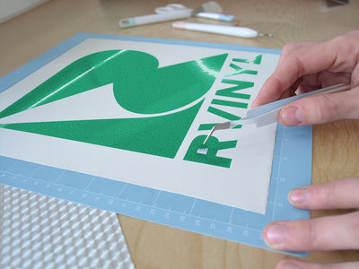 Light Green Reflective Easy Weed Craft Vinyl
