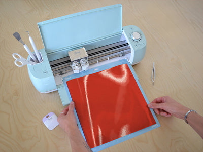 Ruby Red Reflective Cricut Compatible Vinyl