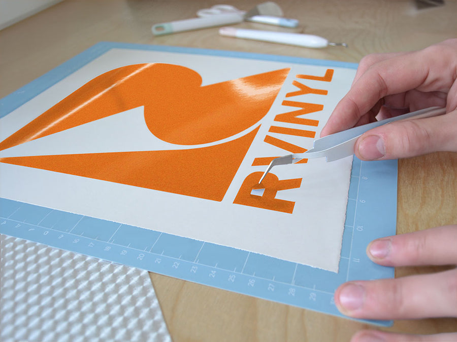 3M 680 Orange Reflective Easy Weed Craft Vinyl