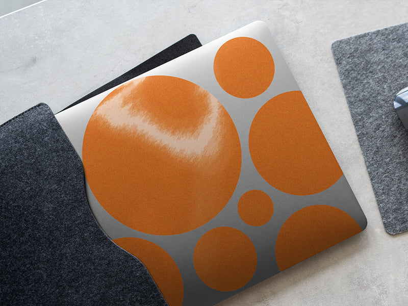3M 680 Orange Reflective DIY Laptop Stickers