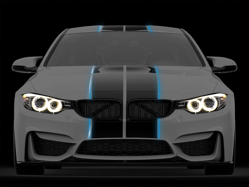 3M Light Blue Reflective Racing Striping Stickers