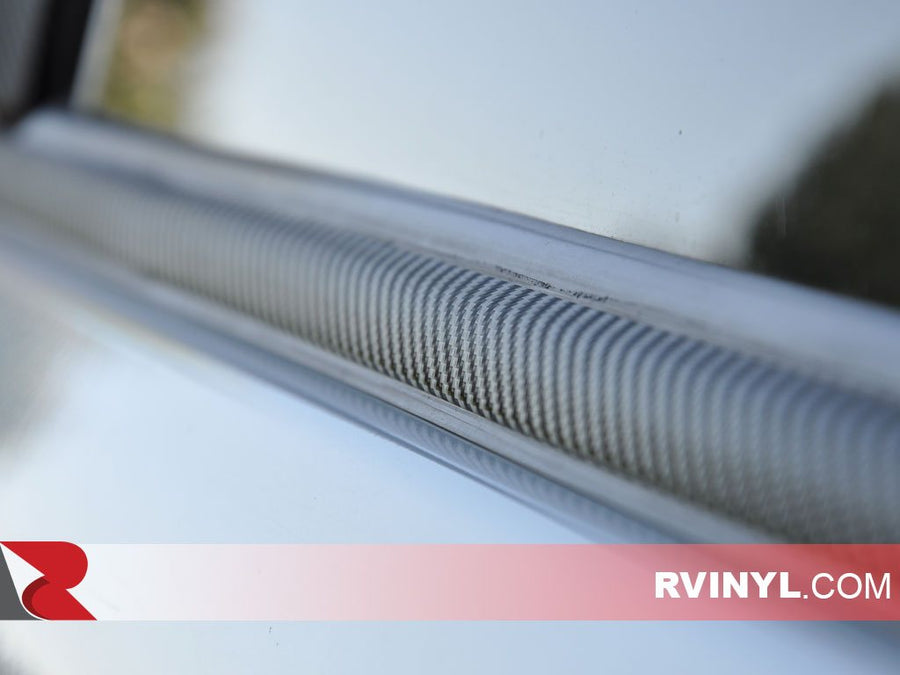 3M™ Series 2080 Black Carbon Fiber Wraps - Chrome Deletes