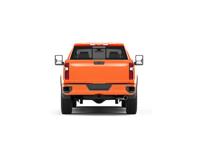 3M 1080 Satin Neon Fluorescent Orange Truck Vinyl Wraps