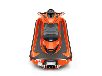 3M 1080 Satin Neon Fluorescent Orange Jet Ski Vinyl Wraps