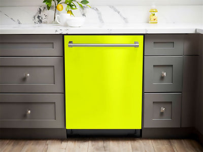 3M™ 1080 Satin Neon Fluorescent Yellow Dishwasher Wraps