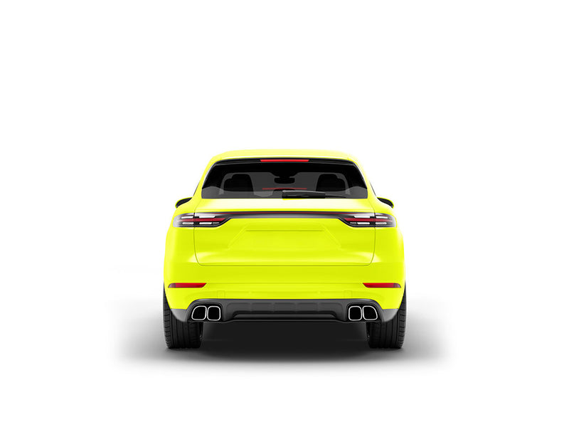 3M 1080 Satin Neon Fluorescent Yellow SUV Vinyl Wraps