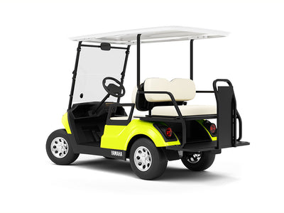 3M 1080 Satin Neon Fluorescent Yellow Golf Cart Vinyl Wraps