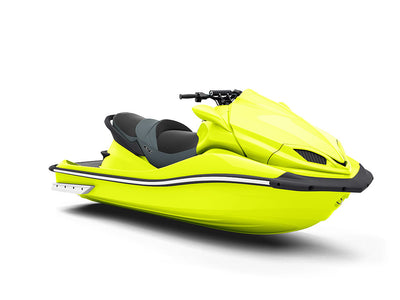 3M™ 1080 Satin Neon Fluorescent Yellow Vinyl Jet Ski Wrap
