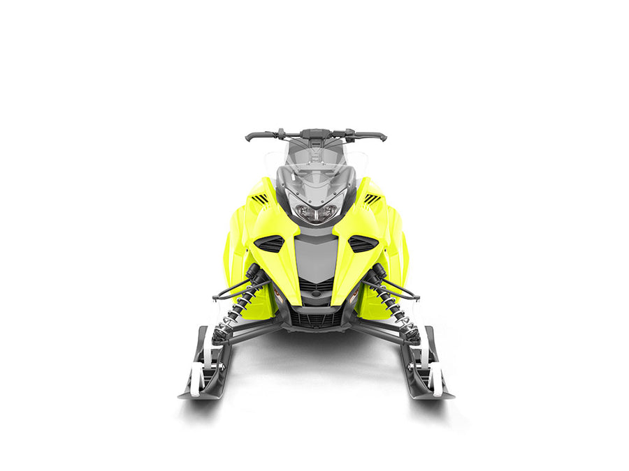 3M 1080 Satin Neon Fluorescent Yellow DIY Snowmobile Wraps